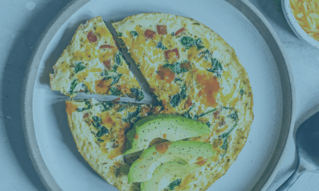 Egg white frittata